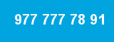 977 777 78 91